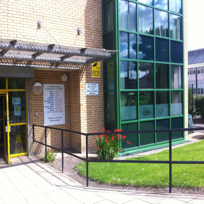 Carrickvale Communitre Centre Entrance